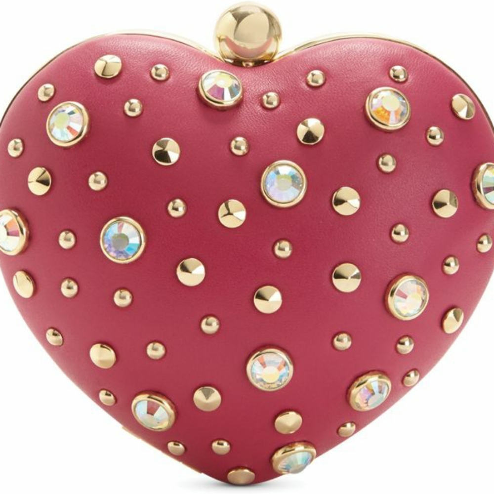Juicy Couture Rare Limited Edition Juicy At Heart Pink Minaudiere Bag